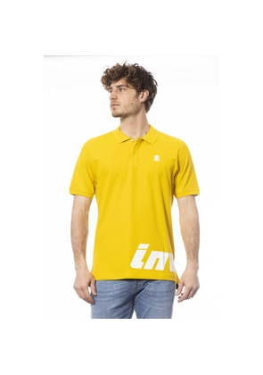 Invicta Yellow Cotton Men Polo Shirt - M
