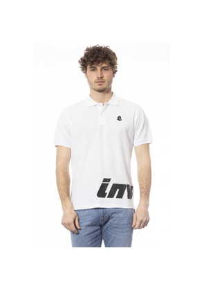 Invicta White Cotton Men Polo Shirt - M
