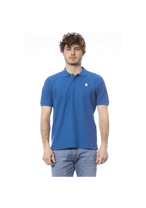 Invicta Blue Cotton Men Polo Shirt - M