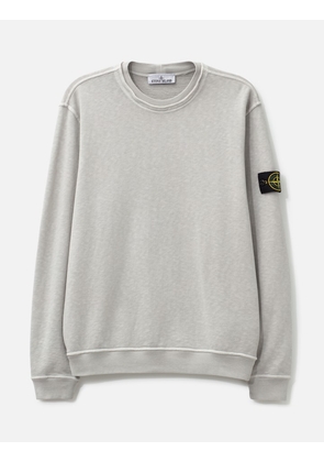 Malfilé Fleece 'Old' Effect Crewneck Sweatshirt