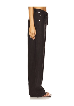 Citizens of Humanity Brynn Drawstring Trouser in Brown. Size 24. Also in 23, 27, 29.