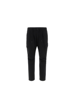 Herno Black Polyester Cargo Pants - L