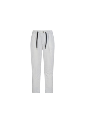 Herno Gray Elastane Casual Pants - L