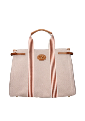 Valentino Garavani Beige Fabric Handbag