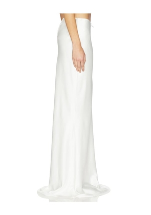 Bananhot Nona Skirt in White. Size L. Also in S, XS, M.