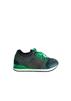 Borbonese Green Rubber Men Sneaker - EU42/US9
