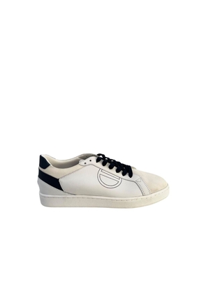 Borbonese White Leather Men Sneaker - EU42/US9