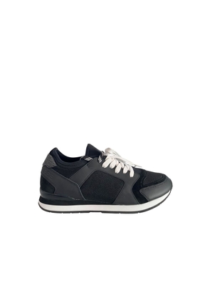 Borbonese Black Leather Men Sneaker - EU42/US9