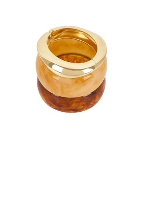 Amber Sceats Natadola Bracelet Set in Brown.