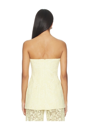Amanda Uprichard Linda Tunic in Yellow. Size L. Also in M, XS.