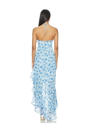 Amanda Uprichard x REVOLVE Carlina Dress in Blue. Size L. Also in S, XL, XS.