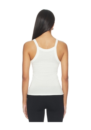 Eterne Duke Tank in Ivory. Size L. Also in S, M.