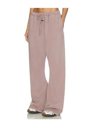 Fear of God ESSENTIALS Signature Classic Fit Flare Sweatpant in Mauve. Size L. Also in XS, S, M.