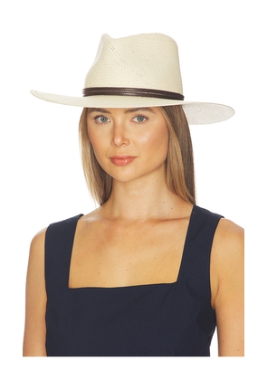 Janessa Leone Jude Hat in Cream. Size L. Also in M, S.