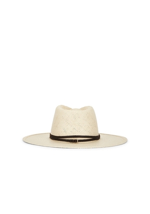 Janessa Leone Jude Hat in Cream. Size L. Also in S, M.