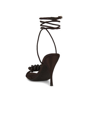 Jeffrey Campbell Safia Sandal in Brown. Size 10. Also in 6, 6.5, 7, 7.5, 8, 8.5, 9, 9.5.