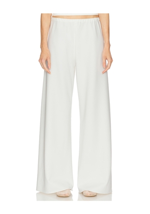 La Ligne Colby Pant in Ivory. Size L. Also in XS, S, M.