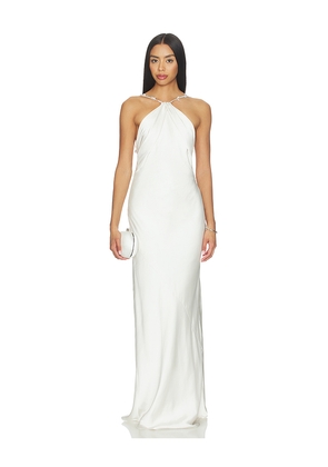 Lovers and Friends Ava Gown in White. Size L. Also in XS, XXS, S, M, XL.