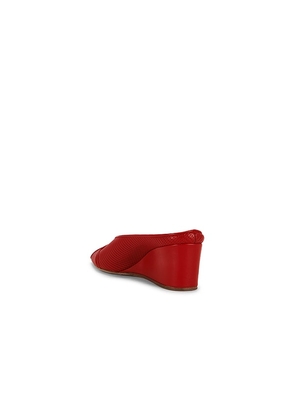 Lucasheva Angel Mule Pump in Red. Size 36. Also in 37, 38, 39, 40.