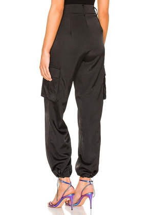 superdown Seleste Drawstring Jogger Pant in Black. Size S. Also in L, XL.