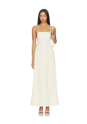 MORE TO COME Norma Maxi Dress in Nude. Size L. Also in M, S, XL, XS, XXS.