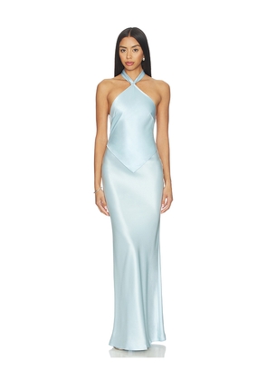 retrofete Ester Dress in Baby Blue. Size L. Also in M, S, XL, XS, XXS.