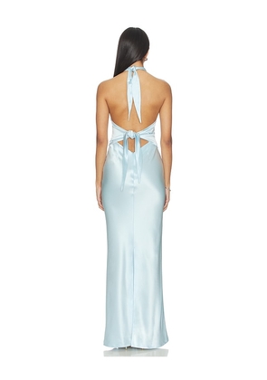 retrofete Ester Dress in Baby Blue. Size L. Also in S, M, XL.