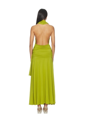 superdown Arwen Maxi Dress in Green. Size L. Also in XS.