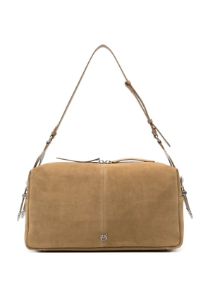 PINKO leather shoulder bag - Neutrals