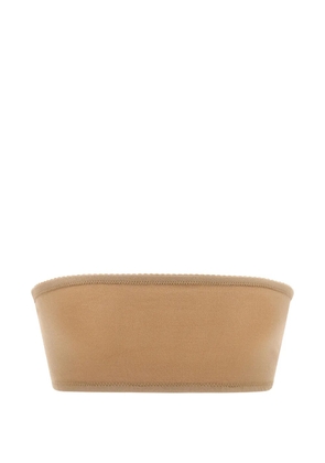Maison Margiela Four Stitches bandeau bra - Neutrals