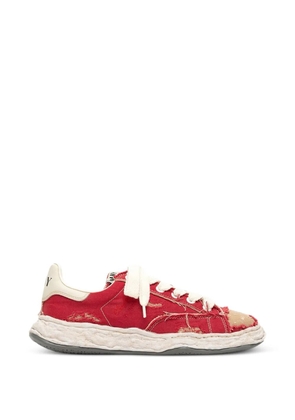 Maison MIHARA YASUHIRO Charles overdyed sneakers - Red