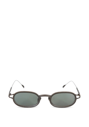 Capote oval-frame sunglasses - Black