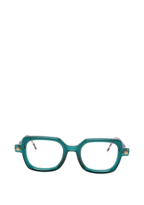 Kuboraum square-frame glasses - Green