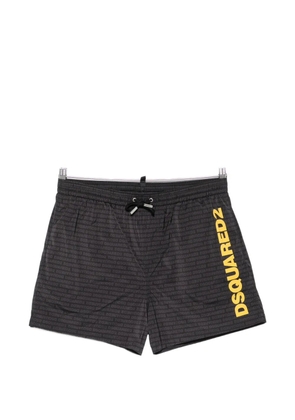 DSQUARED2 logo drawstring boxers - Black