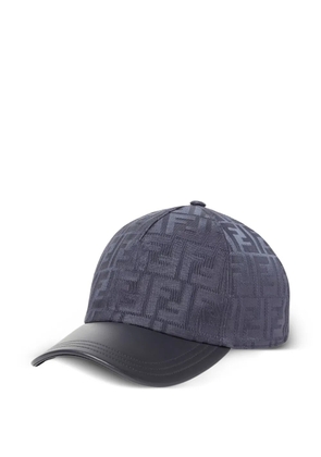 FENDI FF motif baseball cap - Grey