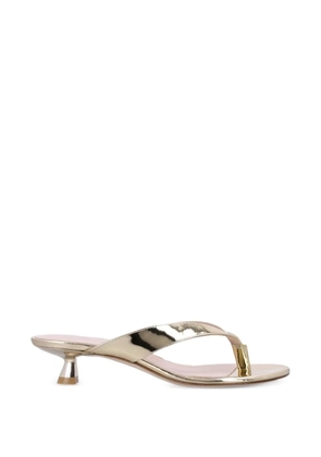 Stuart Weitzman Rio Sleek sandals - Gold