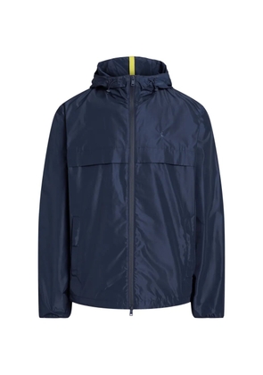 Polo Ralph Lauren hooded logo-embroidered lightweight jacket - Blue