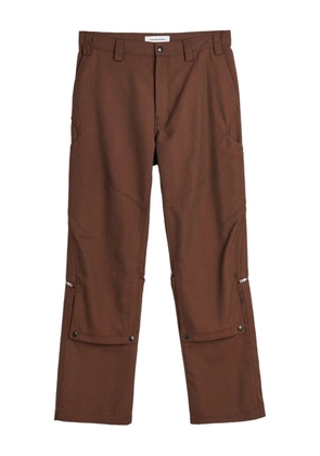 Kiko Kostadinov Tonino utility trousers - Brown