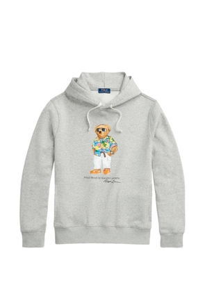 Polo Ralph Lauren Polo Bear graphic-print hoodie - Grey