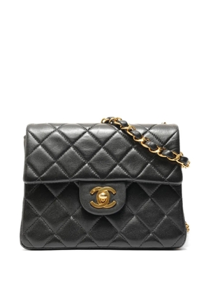 CHANEL Pre-Owned 1997-1999 Mini Matrasse shoulder bag - Black