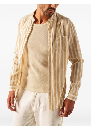 Saint James Liam striped shirt - Neutrals