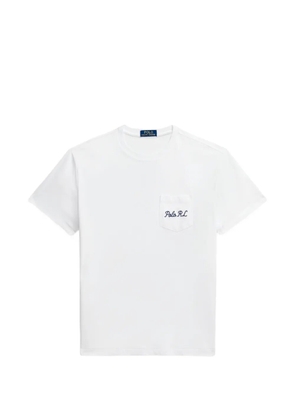 Polo Ralph Lauren Polo Bear back-print chest-pocket T-shirt - White