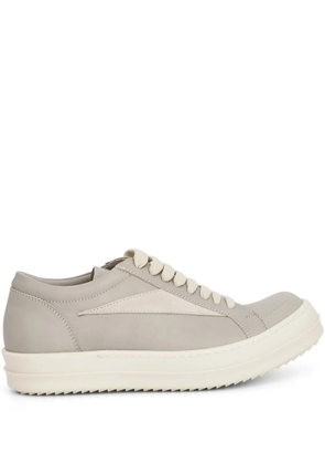 Rick Owens leather sneakers - Grey
