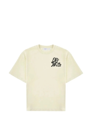 Off-White logo-print T-shirt - Green