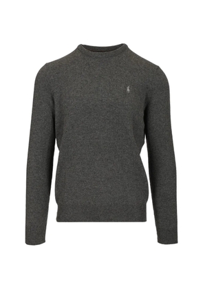 Polo Ralph Lauren embroidered wool sweater - Grey
