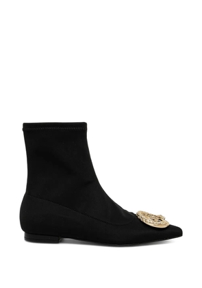 Just Cavalli logo-detail boots - Black