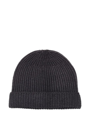 Al Duca D’Aosta 1902 ribbed beanie hat - Grey