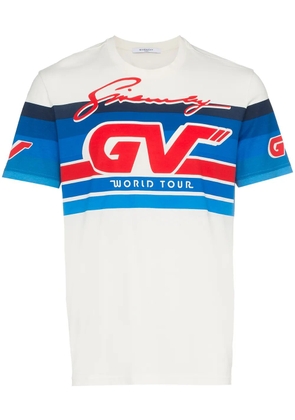 Givenchy motorcross logo print t-shirt - White