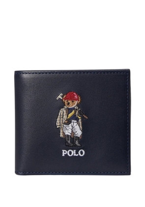 Polo Ralph Lauren Polo Bear leather wallet - Blue