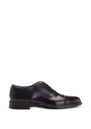 corvari cap-toe oxford shoes - Black